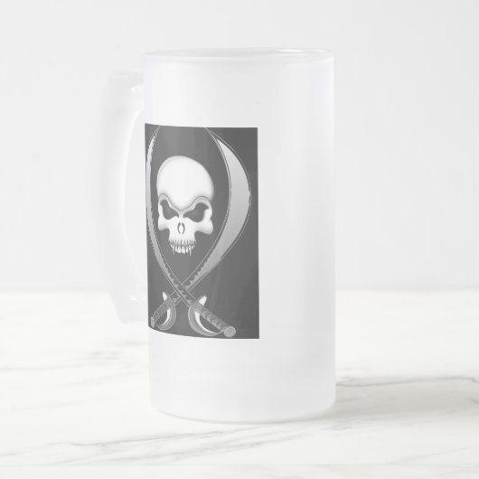 Pirate Skull mok (Voorkant links)