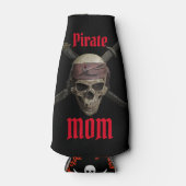 Pirate Skull MOM Koelbox Flesjeskoeler (Voorkant)