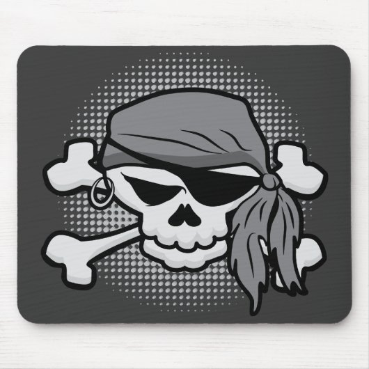 Pirate Skull Muismat (Voorkant)