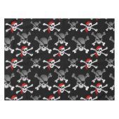 Pirate Skull n botten Pirate Tafelkleed (Voorkant (Horizontaal))