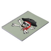 Pirate Skull Notitieboek (Linkerzijde)