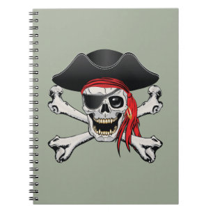 Pirate Skull Notitieboek