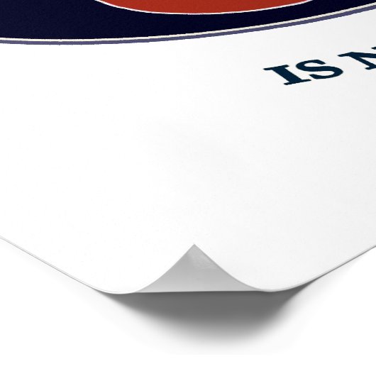 Pirate Skull Option Ping Pong Poster (Hoek)