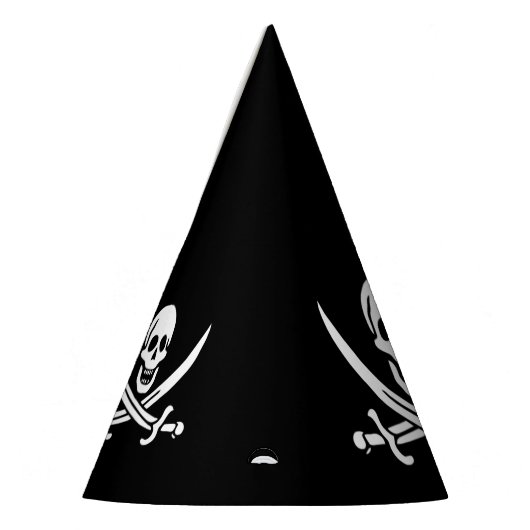 Pirate Skull Party Pet Feesthoedjes (Links)