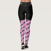 Pirate Skull & Pirates Flag mode, Fitness games Leggings (Achterkant)