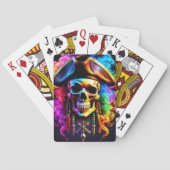 Pirate Skull Pokerkaarten (Achterkant)