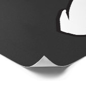 Pirate Skull Poster (Hoek)