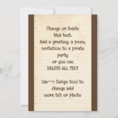 Pirate Skull Praat als een piraat verjaardag Kaart (Achterkant)