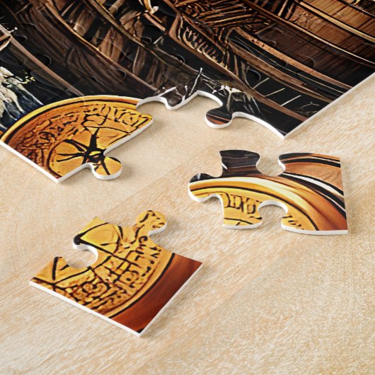 Pirate Skull Puzzle Legpuzzel (Zijkant)