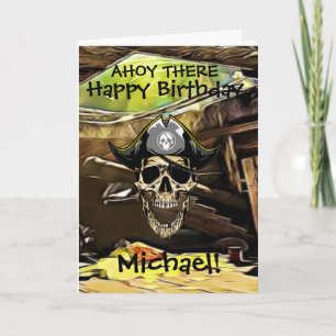 Pirate Skull Ship cannon Kaart