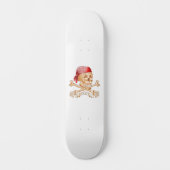 Pirate Skull Skateboard (Voorkant)