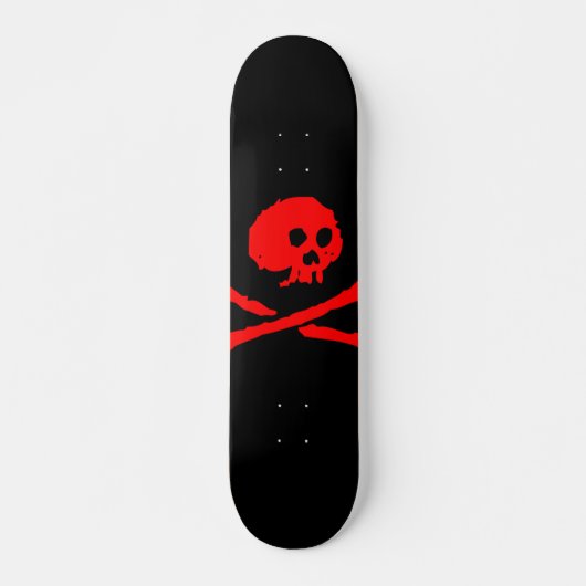 Pirate Skull Skateboard (Voorkant)