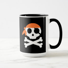 Pirate Skull Skelet Bandanna Mok