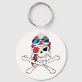 Pirate Skull Sleutelhanger (Voorkant)