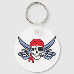 Pirate Skull Sleutelhanger