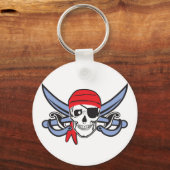 Pirate Skull Sleutelhanger (Voorkant)