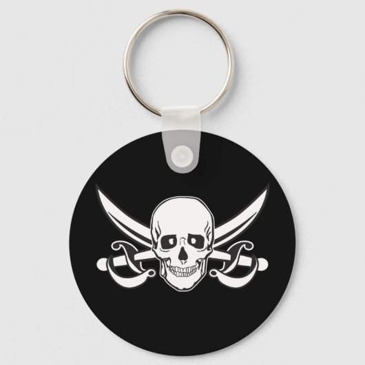Pirate Skull Sleutelhanger (Voorkant)