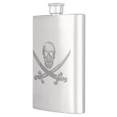 Pirate Skull & Sword Crossbones Flacon (Links)