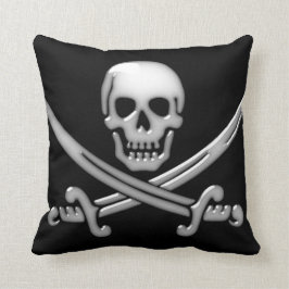 Pirate Skull & Sword Crossbones (TLAPD) Kussen