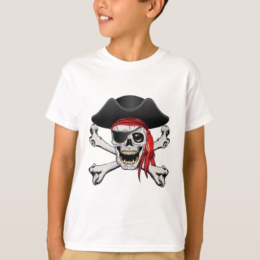 Pirate Skull T-shirt (Voorkant)