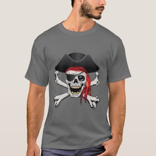 Pirate Skull T-shirt (Voorkant)