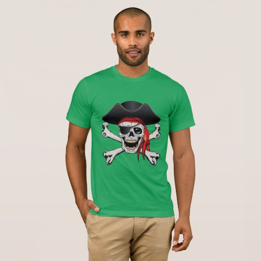 Pirate Skull T-shirt (Voorkant volledig)
