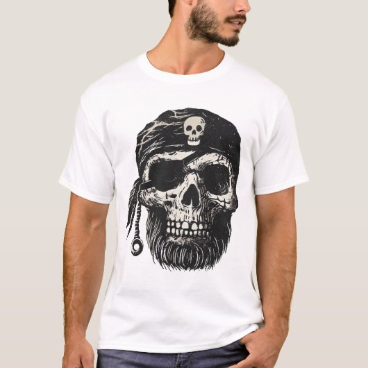 Pirate Skull T-shirt (Voorkant)