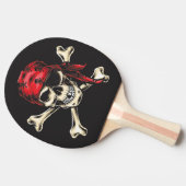 Pirate Skull Tafeltennisbatje (Zijkant)