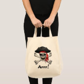 Pirate Skull Tote Bag (Voorkant (product))