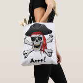 Pirate Skull Tote Bag (Dichtbij)