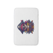 Pirate Skull Treasure Badmat (Voorkant Verticaal)
