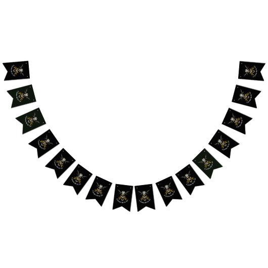 Pirate Skull Treasure Vlaggetjes (Alle)