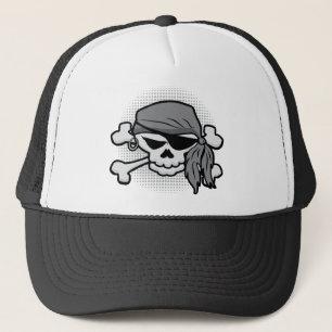 Pirate Skull Trucker Pet