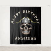 Pirate Skull Wandkleed (Voorkant)