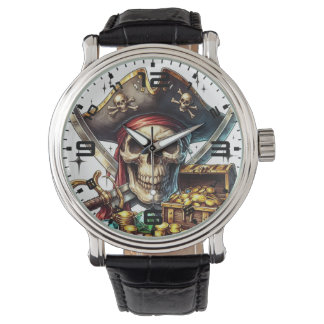 Pirate Skull Watch Horloge