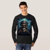 Pirate Skull with Swords T-shirt (Voorkant volledig)