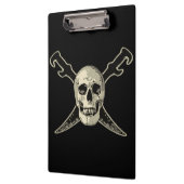 Pirate (Skull) - Zwart klembord (Links)