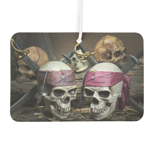 Pirate Skulls auto luchtverfrisser (Achterkant)