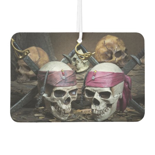 Pirate Skulls auto luchtverfrisser (Voorkant)