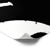 Pirate Skulls Crossbones Naadloos Patroon Poster (Hoek)