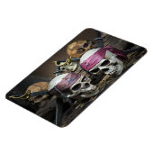 Pirate Skulls-fotomagneet Magneet (Linkerzijde)