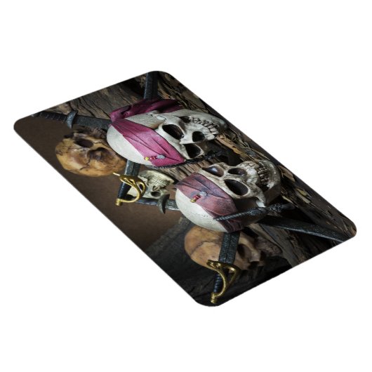 Pirate Skulls-fotomagneet Magneet (Rechterzijde)