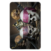Pirate Skulls-fotomagneet Magneet (Verticaal)
