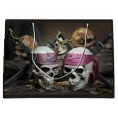 Pirate Skulls grote cadezak Groot Cadeauzakje (Voorkant)