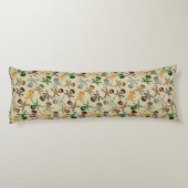 Pirate Skulls met gekruiste zwaarden Lichaamskussen (Achterkant)