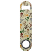 Pirate Skulls met gekruiste zwaarden Speed Flessenopener (Achterkant)