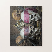 Pirate Skulls puzzle Legpuzzel (Verticaal)