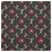 Pirate Skulls Stof (Swatch)