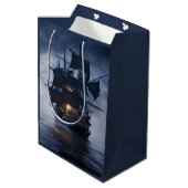 Pirate Spaans Galjoen Schip Medium Cadeauzakje (Achterkant Gekanteld)