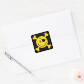 Pirate Square Sticker (Envelop)